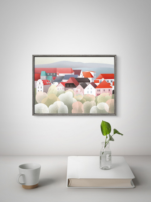 Český Krumlov - digitální tisk