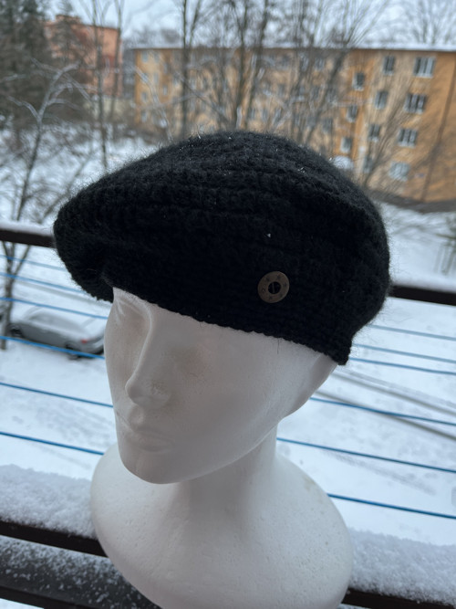 Mohérový baret M