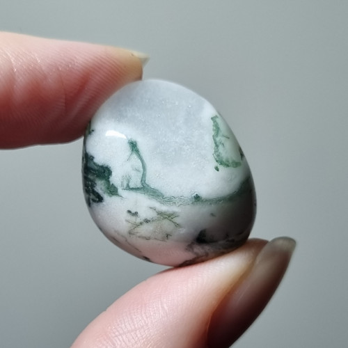 Achát stromový č.7 - 26x22mm