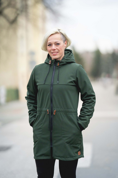 Parka Kombi lesní zelená