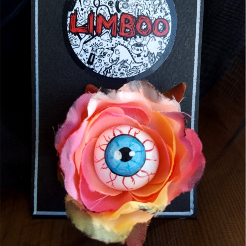 Brož "KVĚTINA S OKEM"