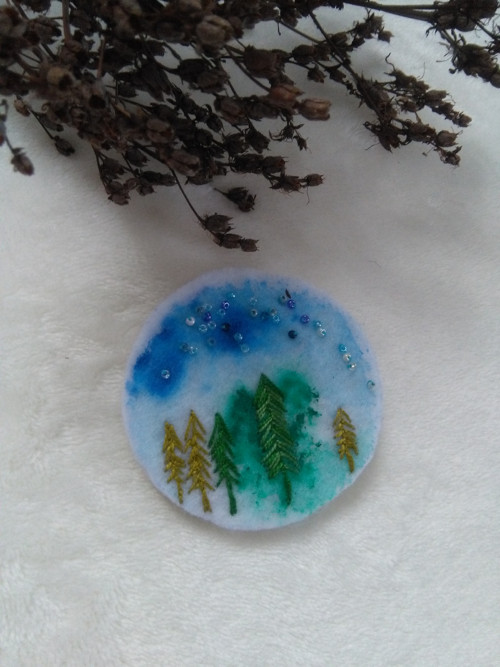 Winter in the forest ( brož )