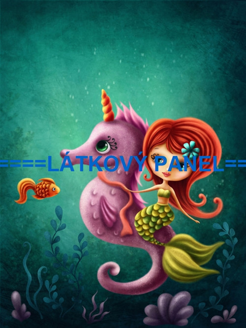 Bavlněný panel 15x20 cm - skladem — foto 1