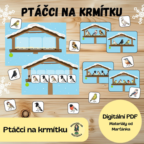 Ptáčci na krmítku (PDF k tisku)