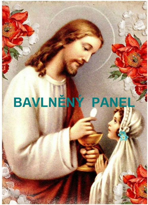 Látkový panel 18x25 cm skladem