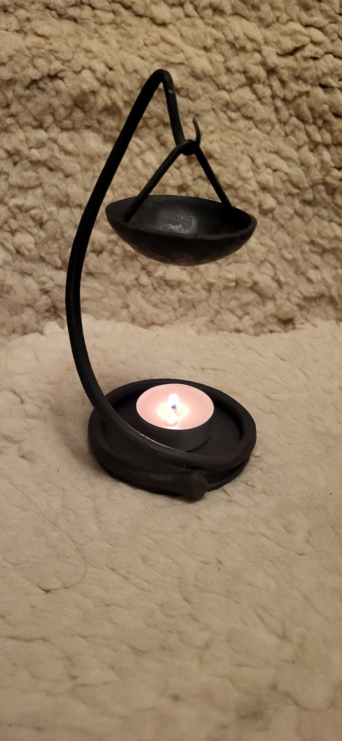 Kovaná aromalampa — foto 1