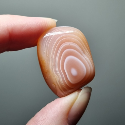 Achát meruňkový č.1 - 30x23mm