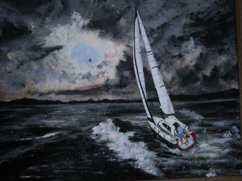 Rozbouřené moře