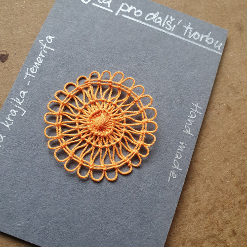 Kraječka k dalšímu použití 4 cm oranžová