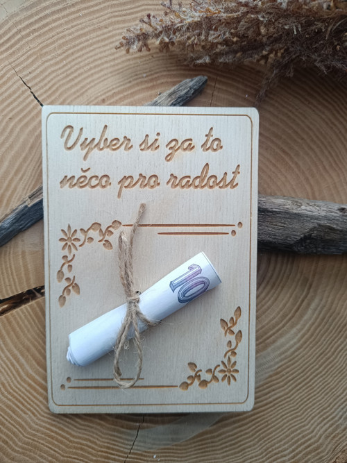 Dřevěné přání — foto 1