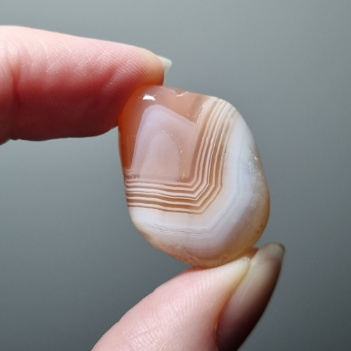 Achát meruňkový č.7 - 28x22mm