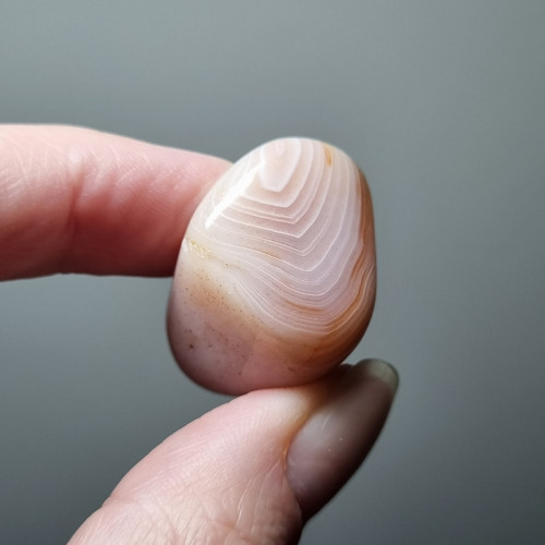Achát meruňkový č.8 - 30x23mm
