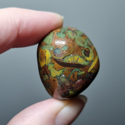Jaspis Ajooba č.5 - 28x22mm — foto 1