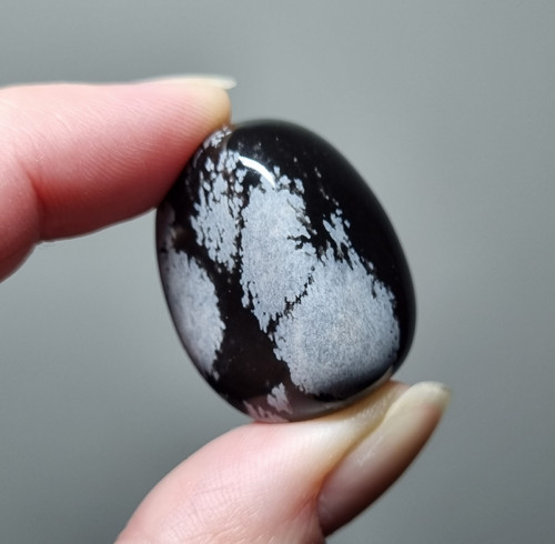 Obsidián vločkový č.1 - 30x20mm