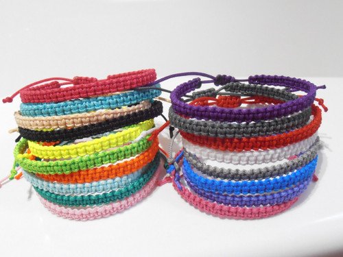 *Macramé barevné náramky*(Unisex)