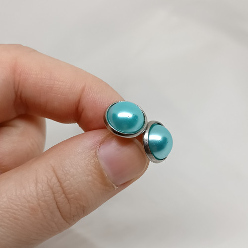 Puzety 12 mm modré