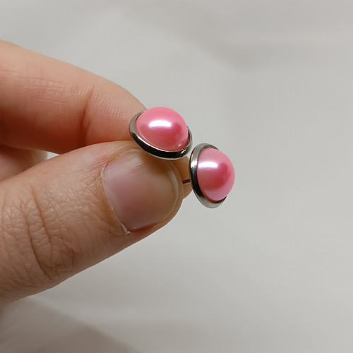 Puzety 12 mm růžové 2