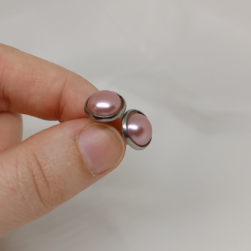 Puzety 12 mm růžové 4