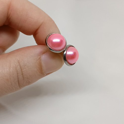 Puzety 12 mm růžové 5