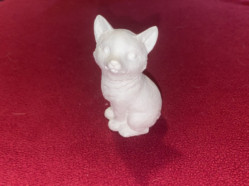 Sádrový odlitek - 3D liška