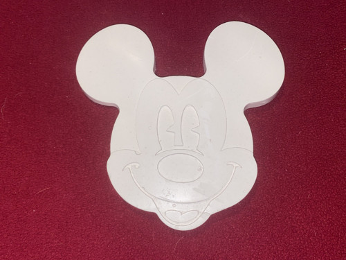 Sádrový odlitek - hlava mIckey