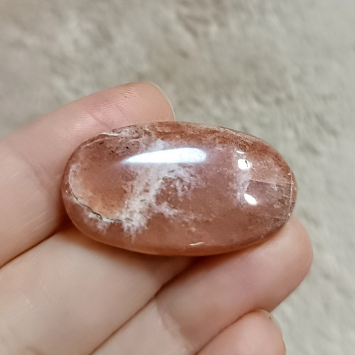Sluneční kámen, ID 4575, 34x19 mm - výprodej