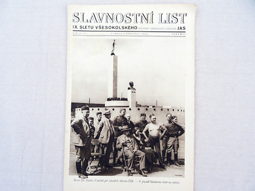 Slavnostní list č. III, Praha 1932