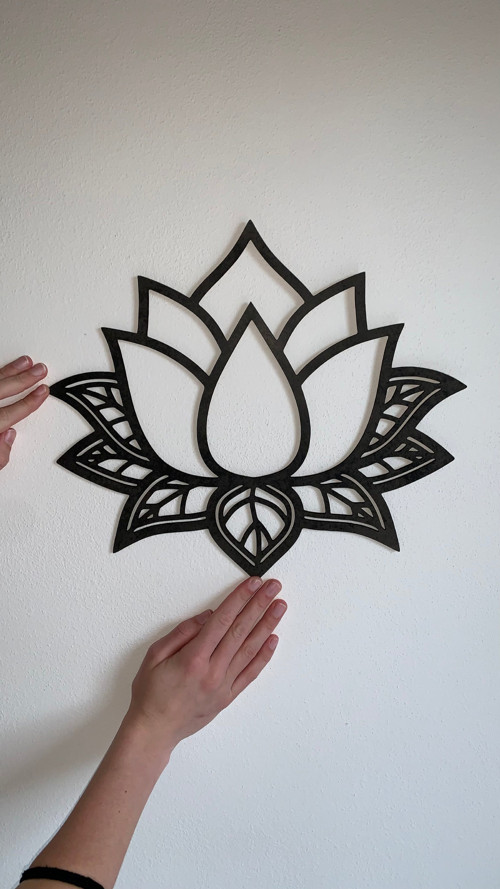 Dekorace na zeď Lotus