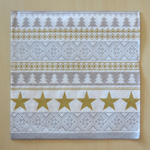 Ubrousek 25 x 25 cm - severský