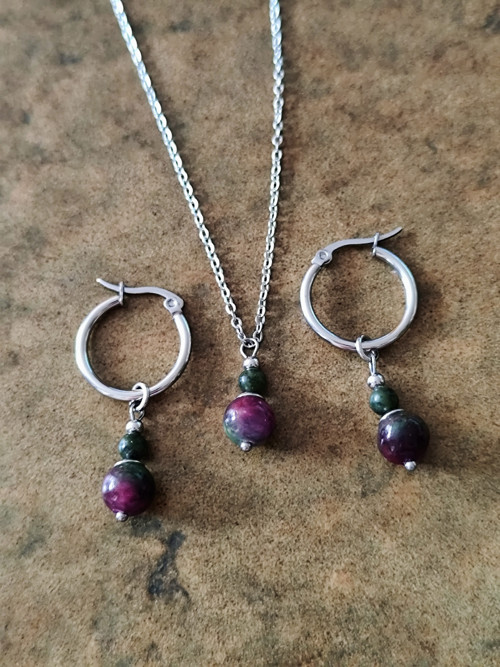 Souprava s perským jadeitem
