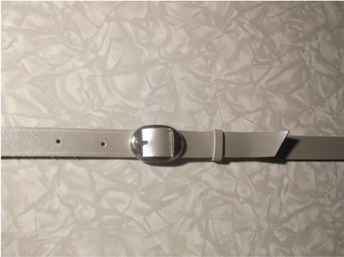 Dámský stříbrný opasek 74 - 82 cm, šíře 1,5 cm