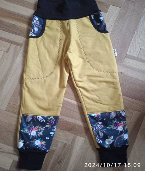 Sofsthellové kalhoty vel 98 LAPAČ SNŮ