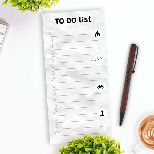 To-do list - Papír