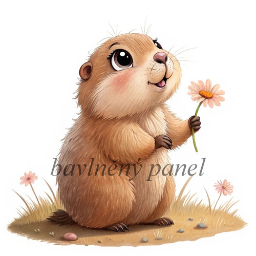 Bavlněný panel MZ 984