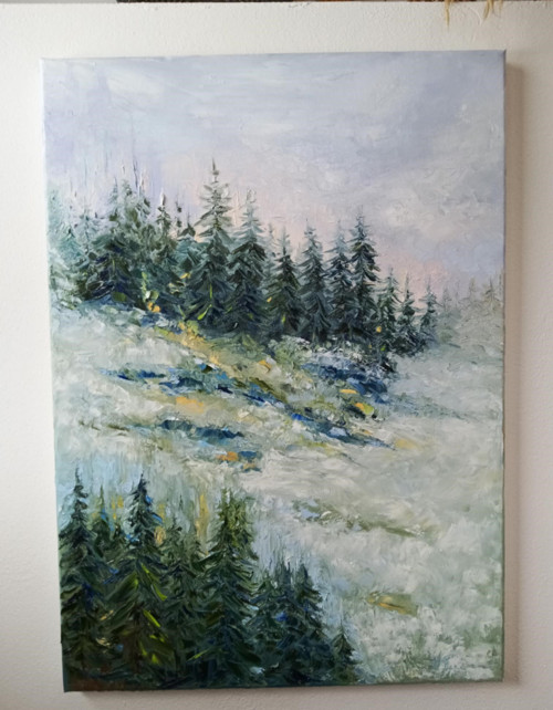 Misty day