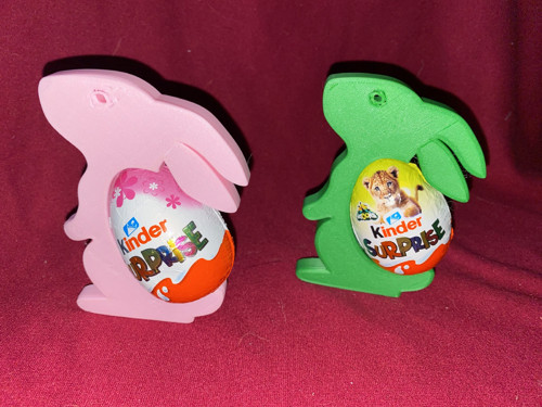 Králíček na kinder vajíčko — foto 1
