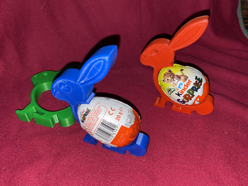 Zajíček na kinder vajíčko