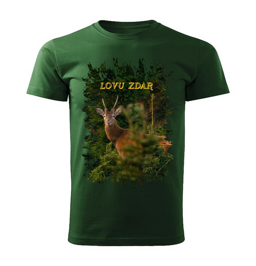 Tričko pro myslivce Lovu Zdar srnec II.