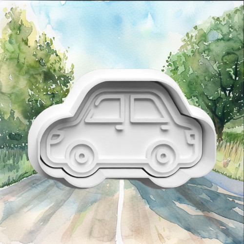 Dvoudílné vykrajovátko auto - osobní vůz