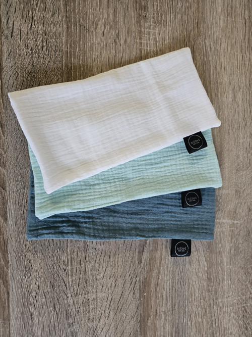 Set mušelínových žínek — foto 1