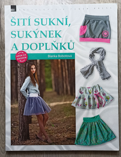 Kniha Šití sukní, sukýnek a doplňků