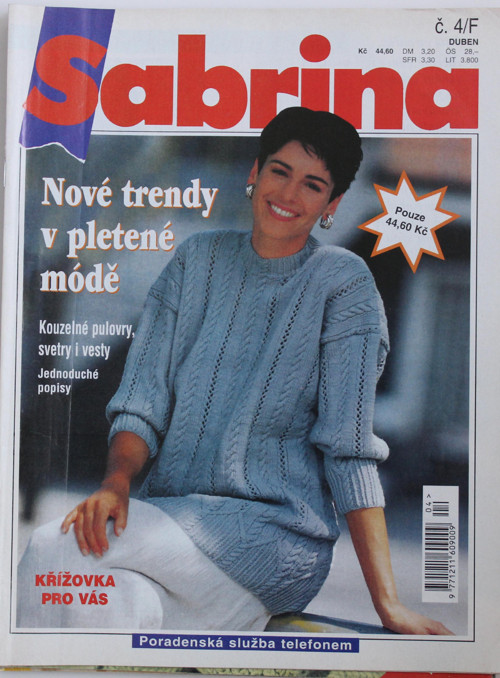 Časopis Sabrina č.4/F