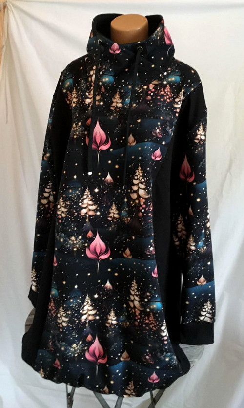 Mikinové šaty, 4XL — foto 1