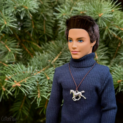 Náhrdelník s koníčkem pro Kena i Barbie