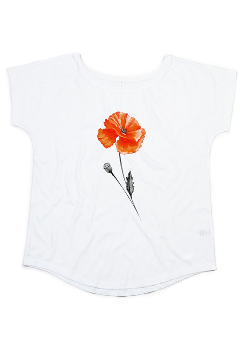 Bio dámské tričko "Red Poppy" — foto 1