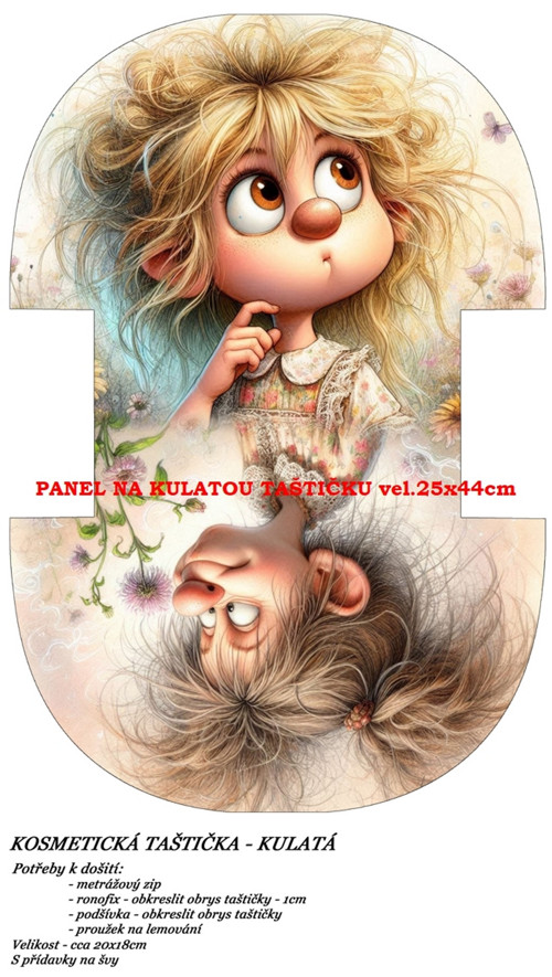 Panel na taštičku bavlna