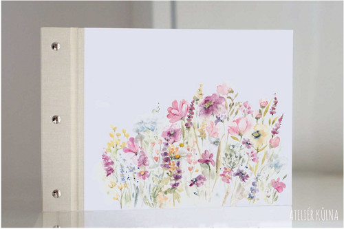 Fotoalbum Pastel (s originálem malby)