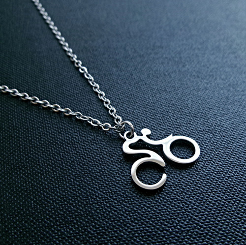 Náhrdelník cyklista