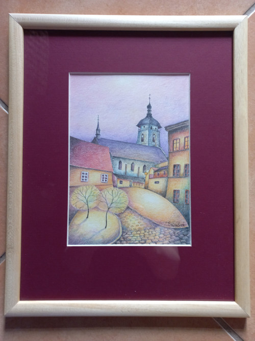 V uličkách České Kamenice - obraz