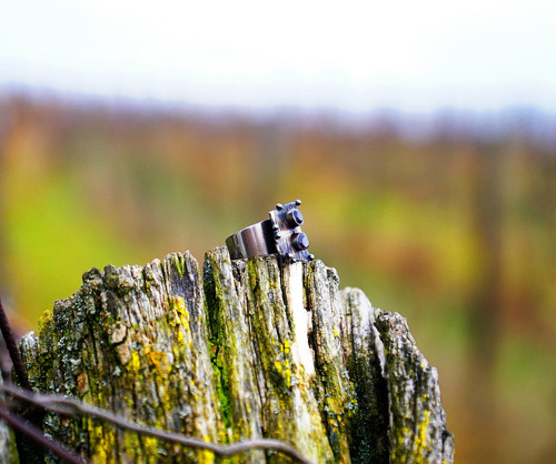 Nerezový prsten.... " Owl ". — foto 1